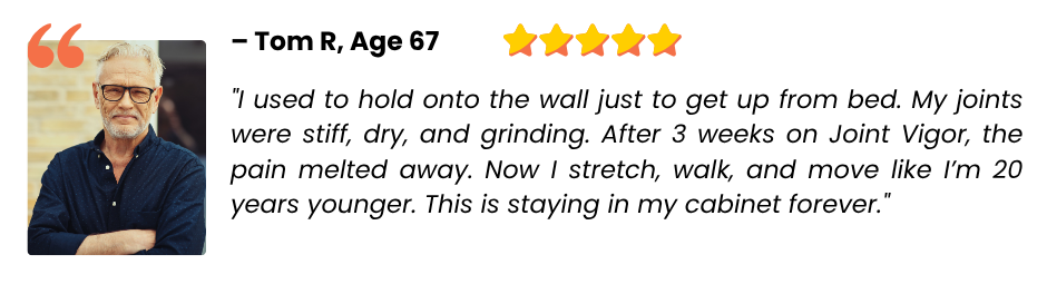 Tom R testimonial