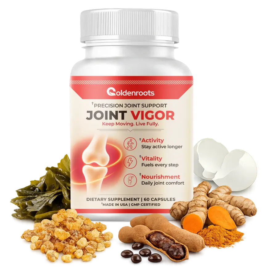 Joint Vigor bottle with ingredients