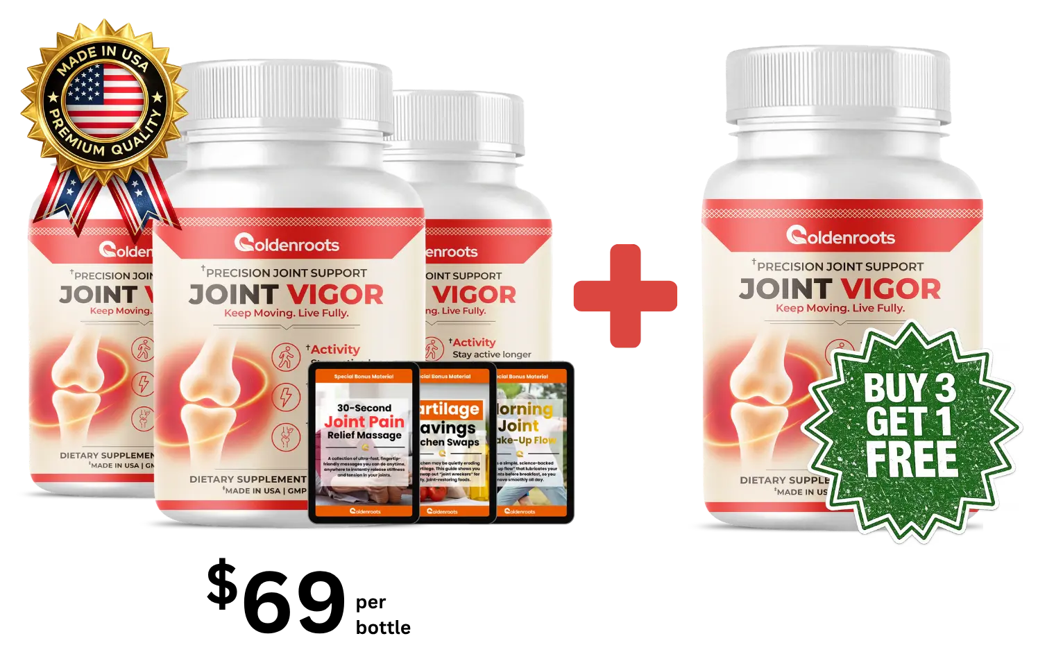 Joint Vigor — Buy 3 Get 1 Free
